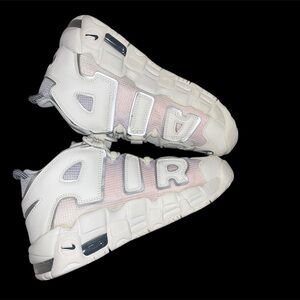 Nike Air More Uptempo White Sneakers